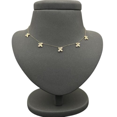 عقد تشوكر ذهب عيار 18 الوزن 1.75 جرام