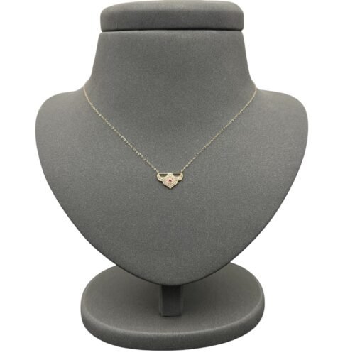 عقد ذهب عيار 18 الوزن 0.86 جرام