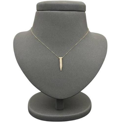 عقد ذهب عيار 18 الوزن 0.96 جرام