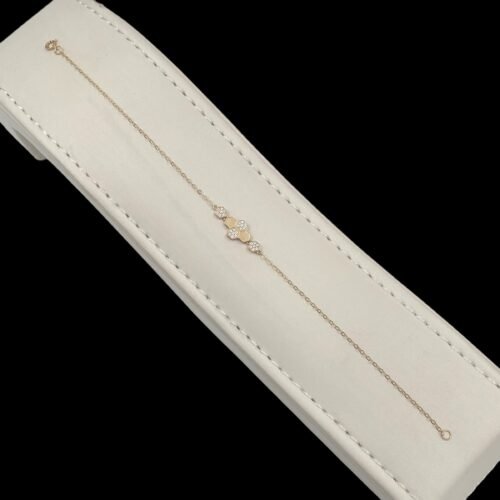 اسواره ذهب عيار 18 الوزن 0.89 جرام