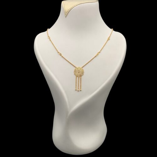 سبحة ذهب عيار 21 الوزن 6.36 جرام