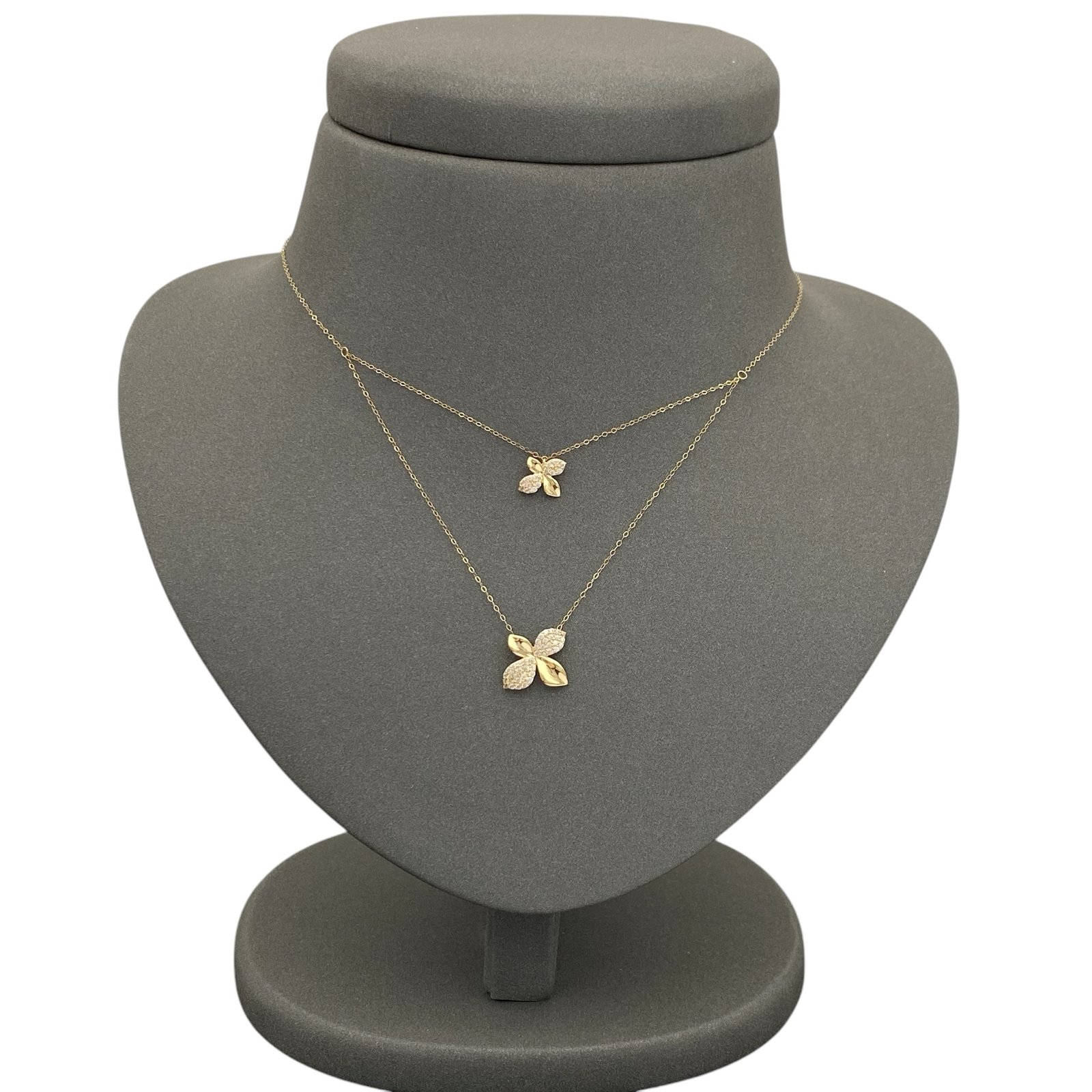 عقد ذهب عيار 18 الوزن 1.35 جرام