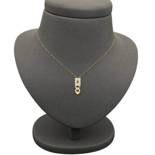 عقد ذهب عيار 18 الوزن 1.16 جرام