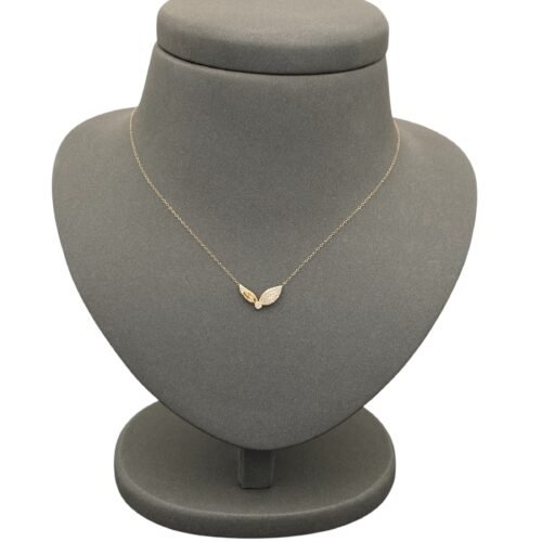 عقد ذهب عيار 18 الوزن 0.83 جرام