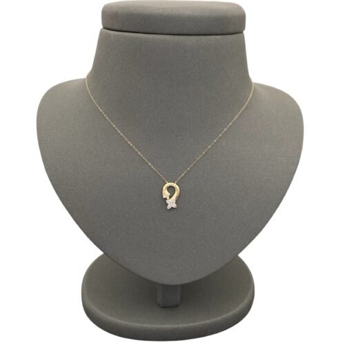 عقد ذهب عيار 18 الوزن 0.92 جرام