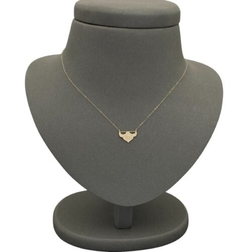 عقد ذهب عيار 18 الوزن 0.82 جرام