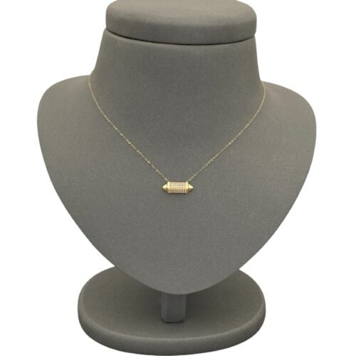 عقد ذهب عيار 18 الوزن 1.05 جرام