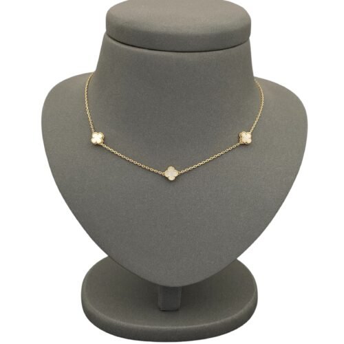 عقد وجهين ذهب عيار 18 الوزن 5.55 جرام