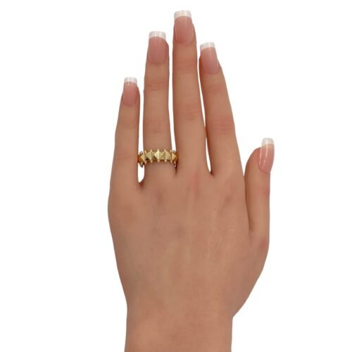 دبله ذهب عيار 18 الوزن 3.34 جرام