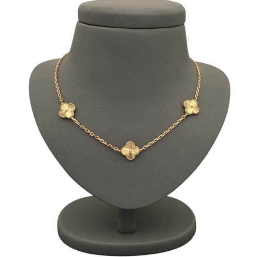 عقد ذهب عيار 18 الوزن 15 جرام