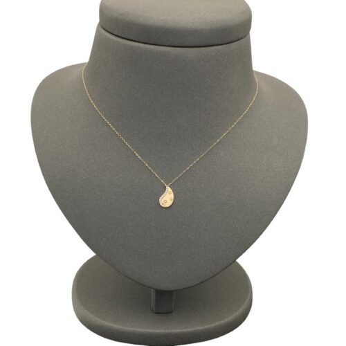 عقد ذهب عيار 18 الوزن 0.77 جرام