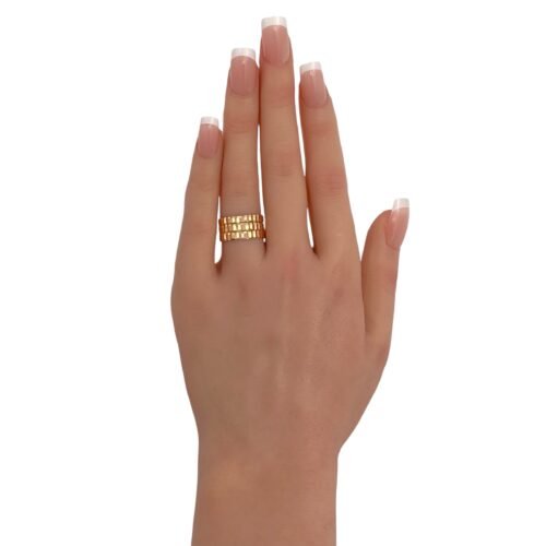 مرامي ذهب عيار 21 الوزن 3.55 جرام