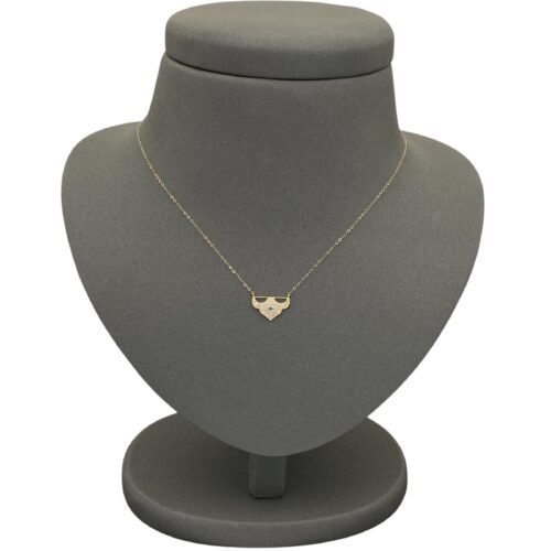 عقد ذهب عيار 18 الوزن 0.84 جرام