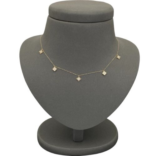 عقد تشوكر ذهب عيار 18 الوزن 1.31 جرام