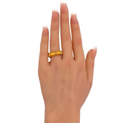 خاتم ذهب عيار 21 الوزن 5.56 جرام