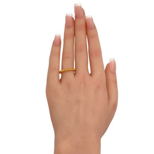 خاتم ذهب عيار 21 الوزن 1.86 جرام