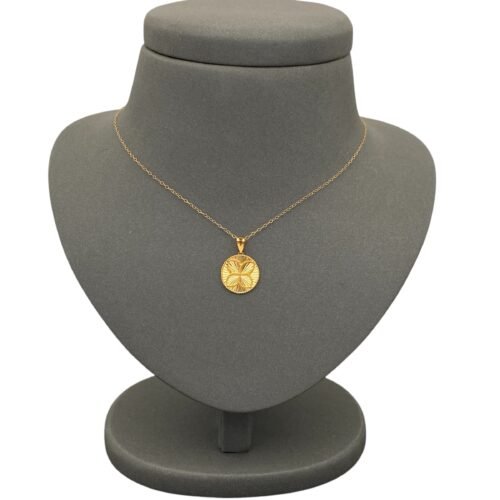 عقد زاوية الشفاء ذهب عيار 21 الوزن 1.74 جرام