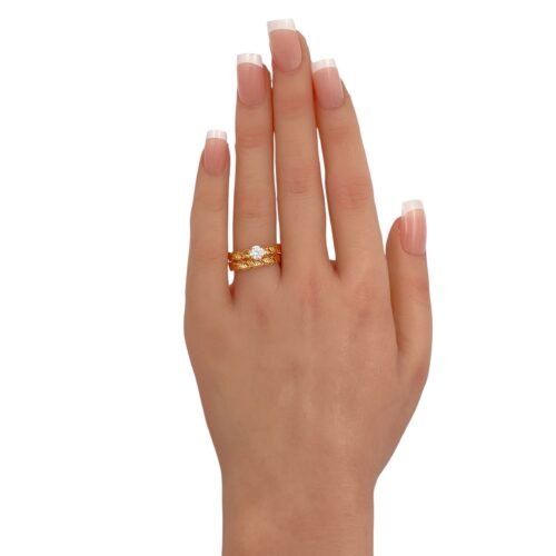 تونز ذهب عيار 21 الوزن 2.49 جرام