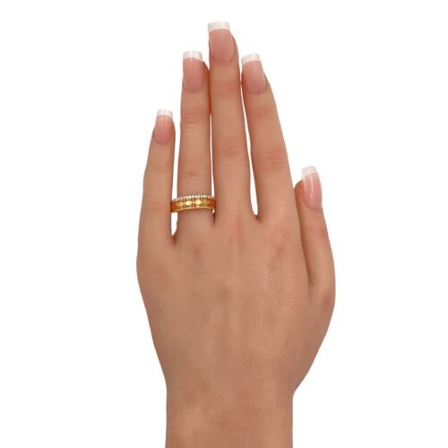 خاتم ذهب عيار 21 الوزن 2.03 جرام