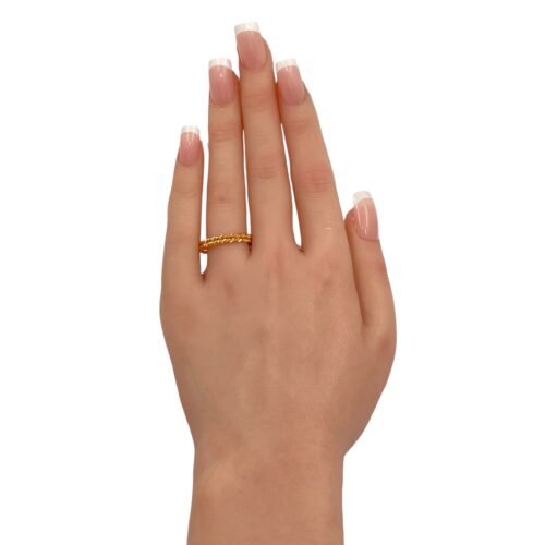 تونز ذهب عيار 21 الوزن 2.28 جرام