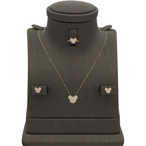 نصف طقم مواليد ذهب عيار 18 الوزن 1.60 جرام