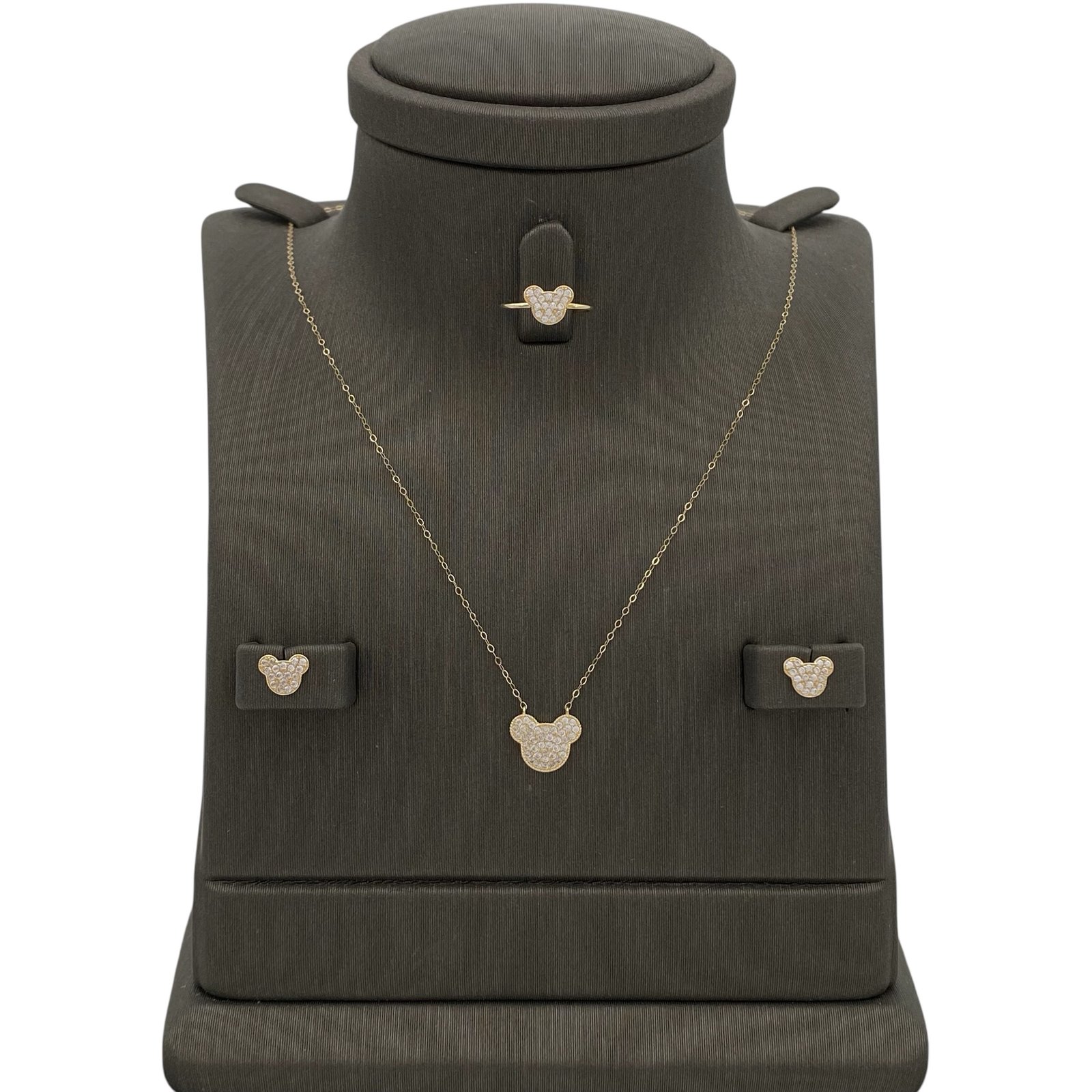 نصف طقم مواليد ذهب عيار 18 الوزن 1.60 جرام 1 نصف طقم مواليد ذهب عيار 18 الوزن 1.60 جرام