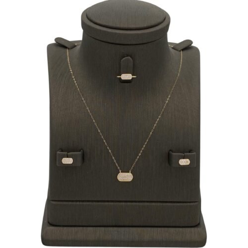 نصف طقم مواليد ذهب عيار 18 الوزن 1.52 جرام