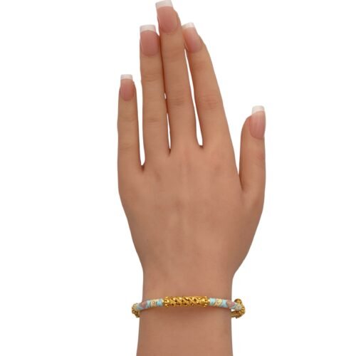 اسواره ذهب عيار 21 الوزن 12.71 جرام