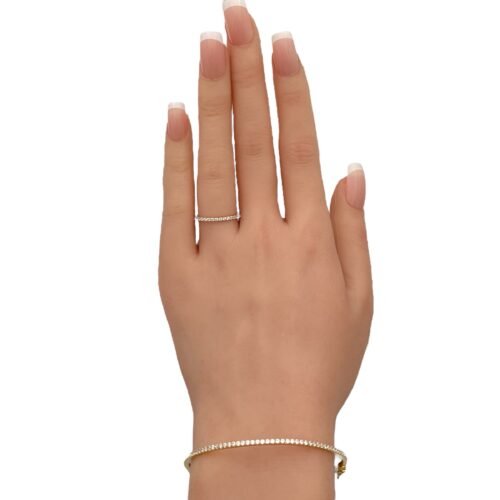 اسواره وخاتم ذهب عيار 18 الوزن 5.36 جرام