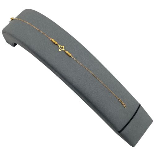 إسوارة ذهب عيار 21 الوزن 0.86 جرام