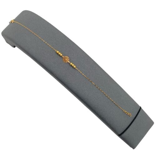 إسوارة ذهب عيار 21 الوزن 0.89 جرام