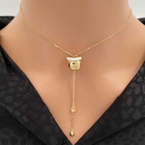 سبحه ذهب عيار 18 الوزن 5.95 جرام