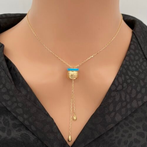 سبحه ذهب عيار 18 الوزن 5.9 جرام