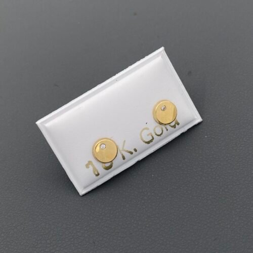 حلق طبي ذهب عيار 18 الوزن 0.33 جرام