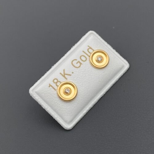 حلق طبي ذهب عيار 18 الوزن 0.31 جرام