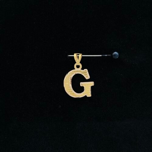 حرف G ذهب عيار 21 الوزن 0.36 جرام