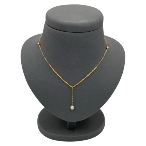 عقد ذهب عيار 18 الوزن 1.42 جرام