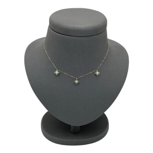 عقد ذهب عيار 18 الوزن 1.27 جرام