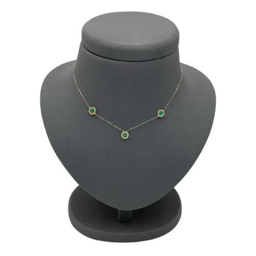 عقد ذهب عيار 18 الوزن 1.28 جرام