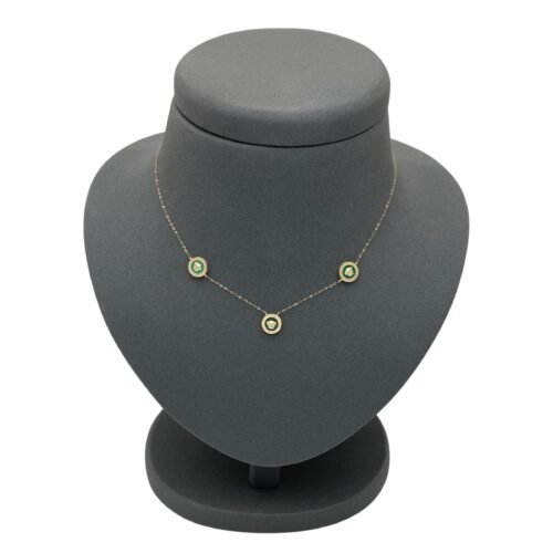 عقد ذهب عيار 18 الوزن 2.02 جرام