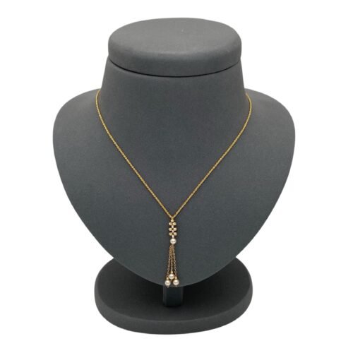 عقد ذهب عيار 18 الوزن 1.7 جرام