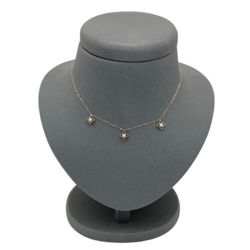 عقد ذهب عيار 18 الوزن 1.11 جرام