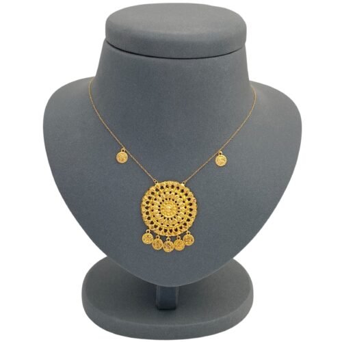 عقد ذهب عيار 21 الوزن 3.12 جرام