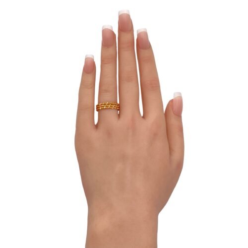 مرامي ذهب عيار 21 الوزن 3.6 جرام