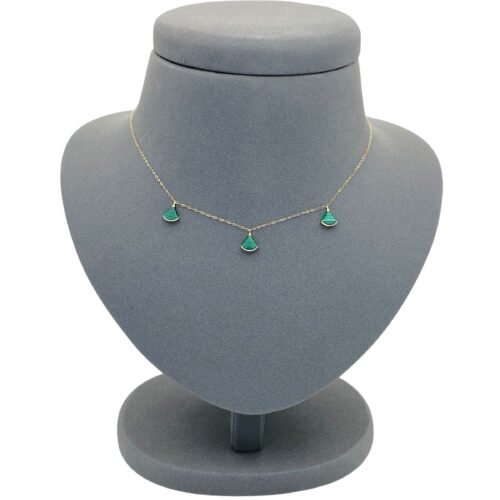 عقد ذهب عيار 18 الوزن 1.06 جرام