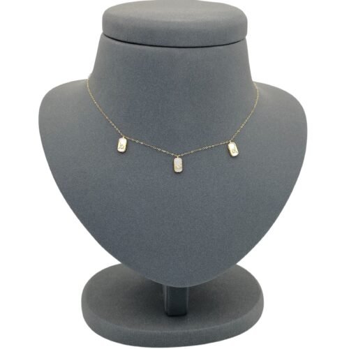 عقد ذهب عيار 18 الوزن 1.02 جرام