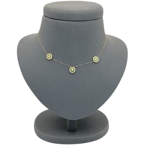 عقد ذهب عيار 18 الوزن 2.01 جرام