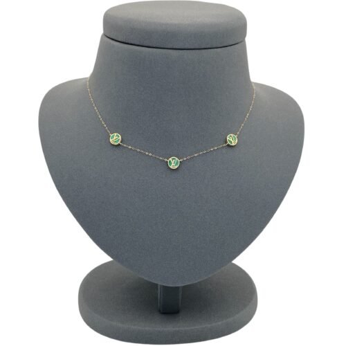 عقد ذهب عيار 18 الوزن 1.26 جرام