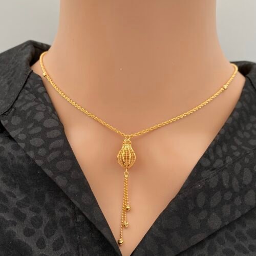 سبحه ذهب عيار 21 الوزن 4.96 جرام