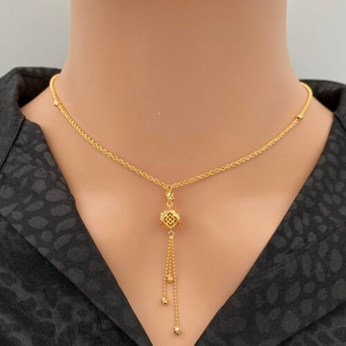 سبحه ذهب عيار 21 الوزن 4.52 جرام